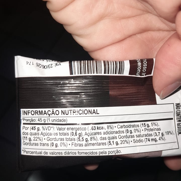 photo of Nutri good Barrinha Proteica Chocolate shared by @arianev3g on  07 Oct 2025 - review