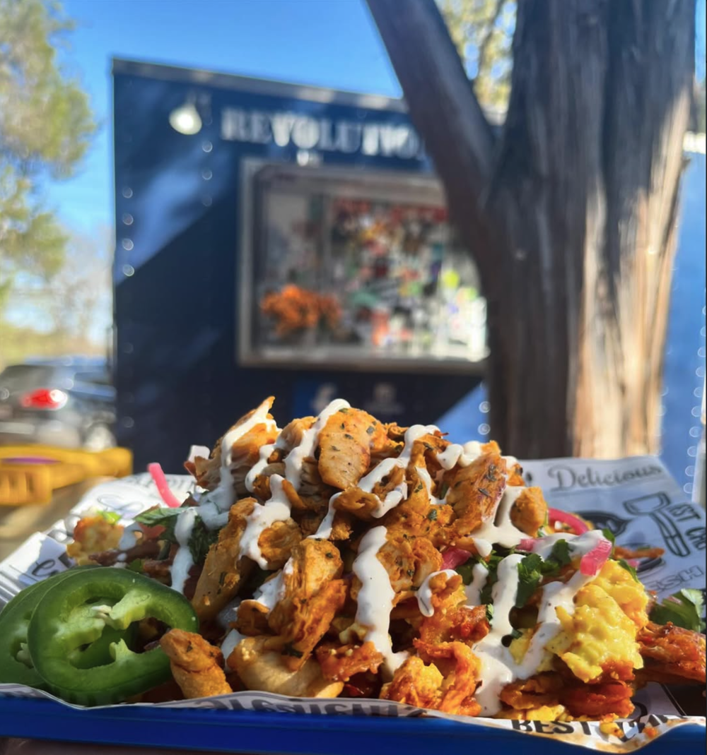 Revolution Vegan Kitchen Chili Cheese Fries
