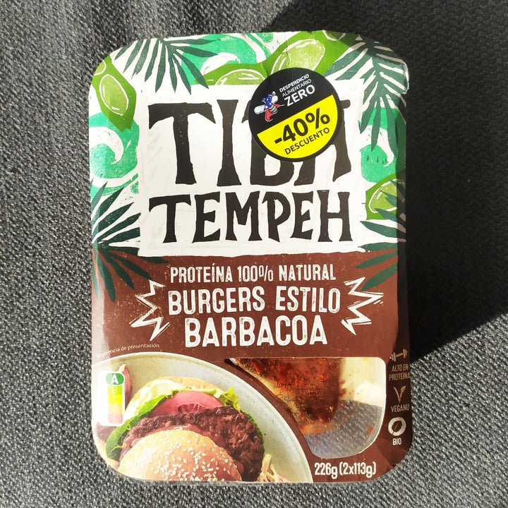 photo of Tiba tempeh BBQ Burgers shared by @alicia41 on  03 Jan 2025 - review