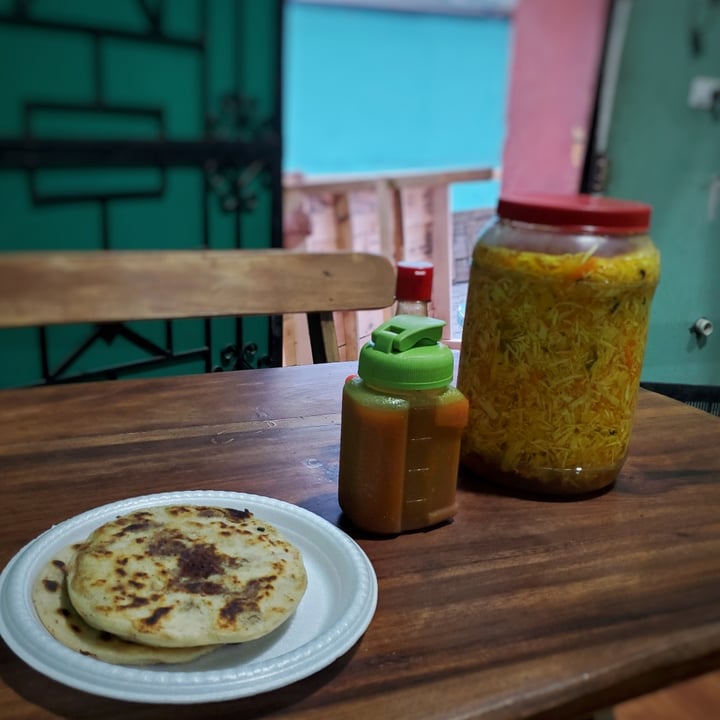 photo of Comedor y Pupusería Rossy Pupusas Frijol shared by @vagrantvegan on  16 Feb 2025 - review