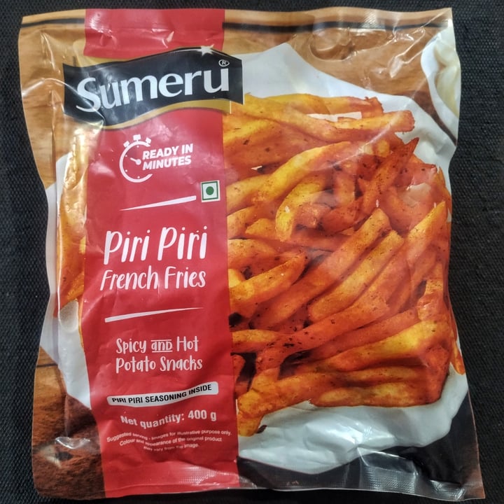 photo of Sumeru Peri Peri French Fries shared by @vegananimallove on  10 Jan 2024 - review