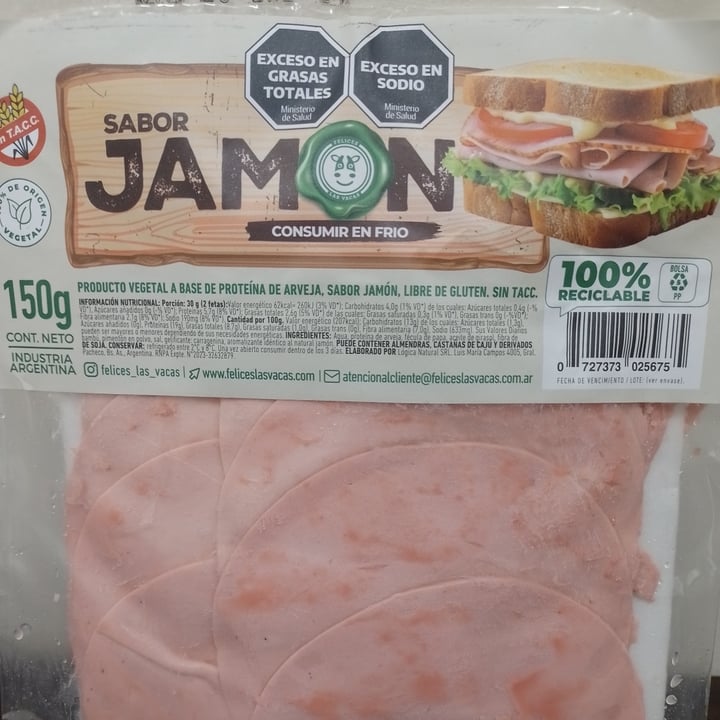 photo of Felices Las Vacas Jamón shared by @vegaria1 on  06 Oct 2023 - review