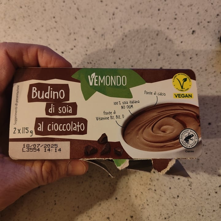 photo of Vemondo Budino di soia al cioccolato shared by @gilazza on  19 Jul 2025 - review