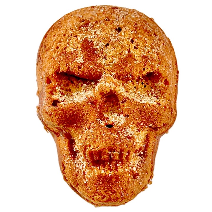 photo of Memento Mori Cafe Pumpkin Horror-chata Skull Cake shared by @pdxveg on  04 Oct 2025 - review
