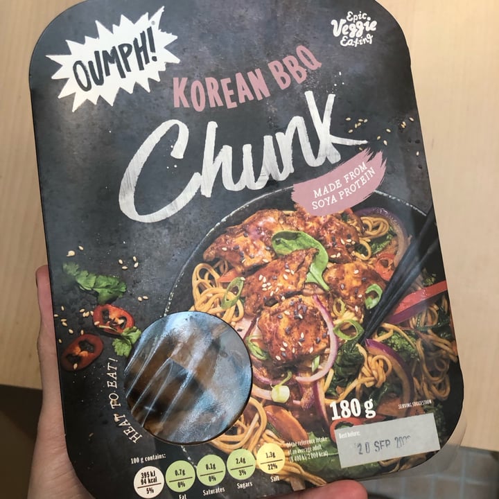 photo of Oumph! Korean BBQ Chunk shared by @cloudnineberry on  03 Sep 2023 - review