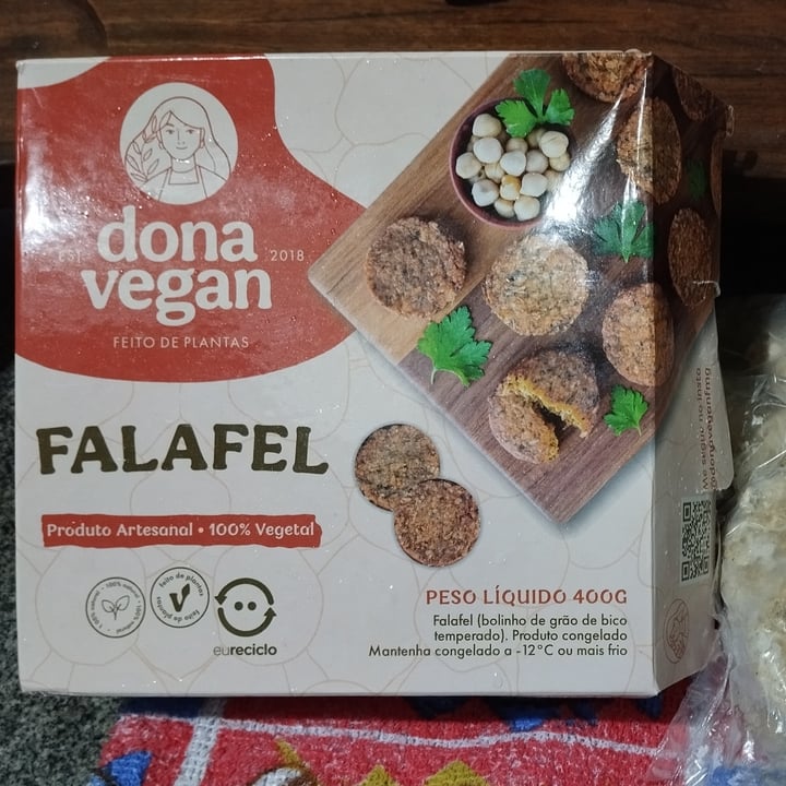 photo of Dona vegan Falafel shared by @elianecarvalho on  08 Jun 2024 - review