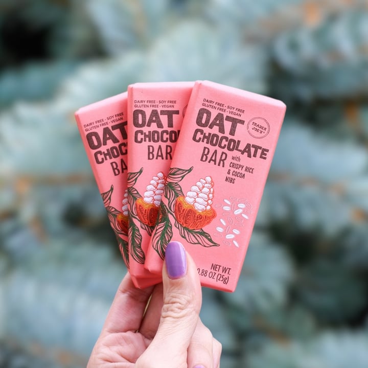 Trader Joe's Oat Chocolate Bars with Crispy Rice and Cocoa Nibs Review