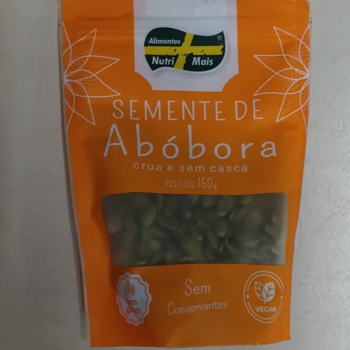 photo of Alimentos nutri mais Sementes de Abóbora shared by @rhage72 on  19 Jun 2024 - review