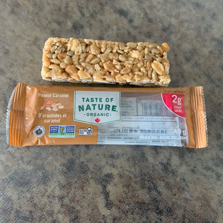 photo of Taste of Nature Peanut Caramel￼ shared by @louisg on  18 May 2024 - review