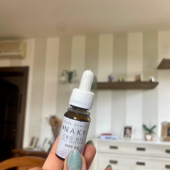 photo of naky cbd 20% shared by @elisatosi on  15 May 2024 - review