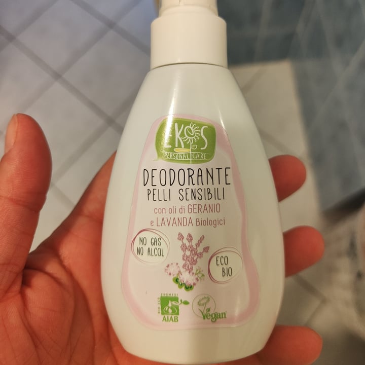 photo of ekos deodorante pelli sensibili shared by @ilariast on  24 Aug 2023 - review