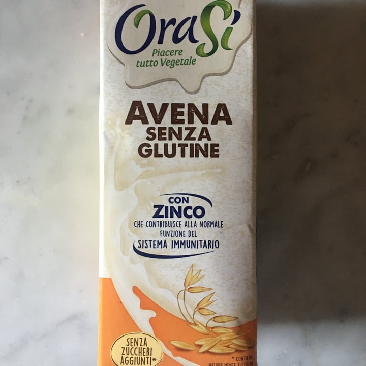 photo of OraSí Latte di avena senza zuccheri shared by @theveggienotebook on  10 Feb 2024 - review