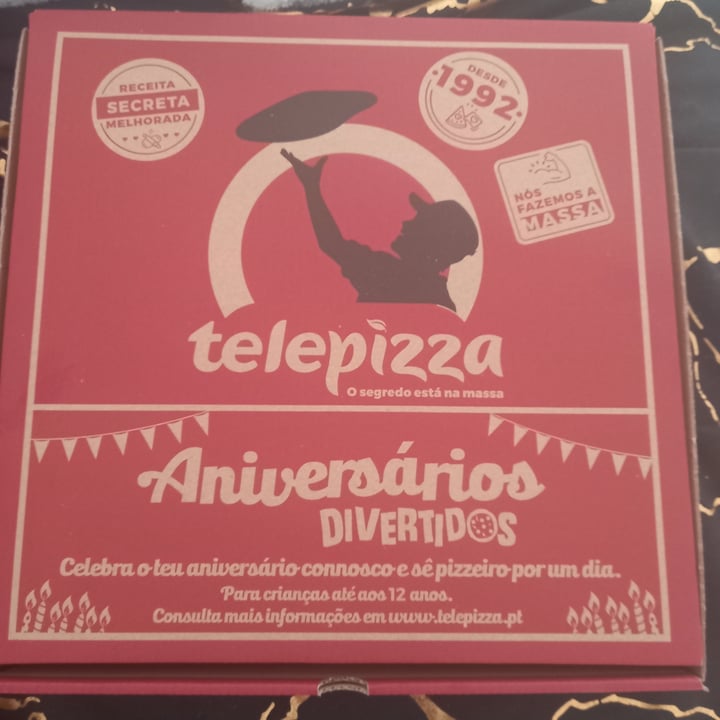 photo of Telepizza Pizza Vegan Rústica shared by @sararito on  23 Mar 2024 - review