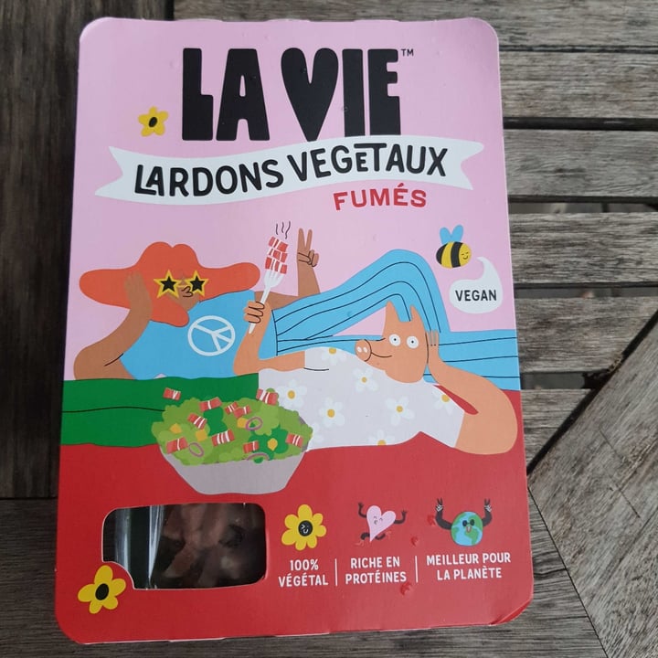photo of La Vie Foods lardons végétaux fumés shared by @zelumaneo on  27 Aug 2023 - review