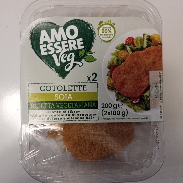 photo of Amo Essere Veg Cotolette soia shared by @3ric4 on  29 Aug 2023 - review