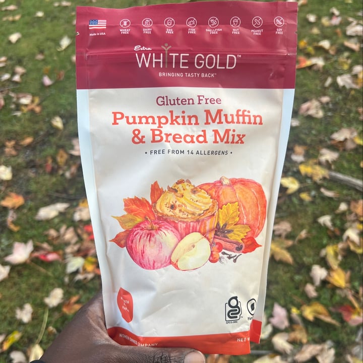 photo of Extra White Gold Pumpkin Muffin & Bread Mix shared by @fran-ban on  19 Oct 2023 - review