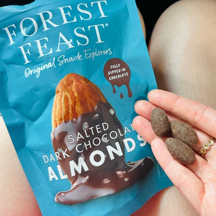 photo of Forest Feast Salted Dark Chocolate Almonds shared by @katelouisepowell on  30 Jul 2025 - review