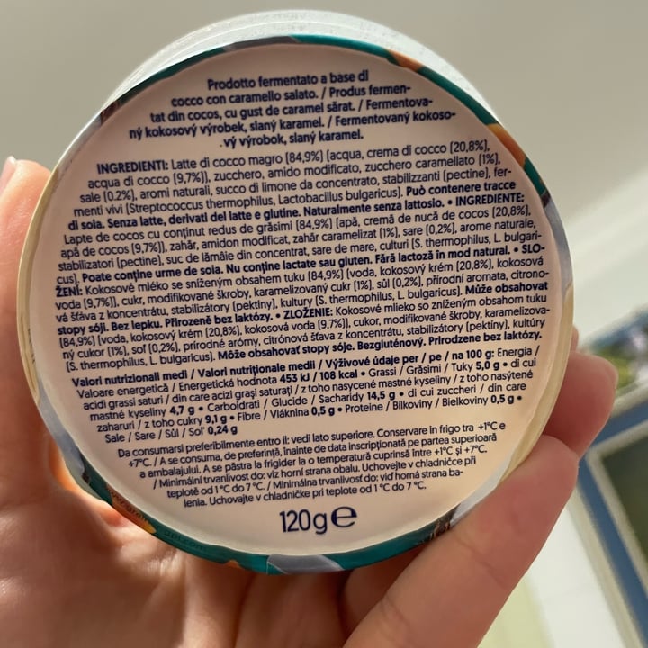 photo of Alpro Yogurt Coconut Salted Caramel shared by @antonellabattaglia on  11 Nov 2023 - review