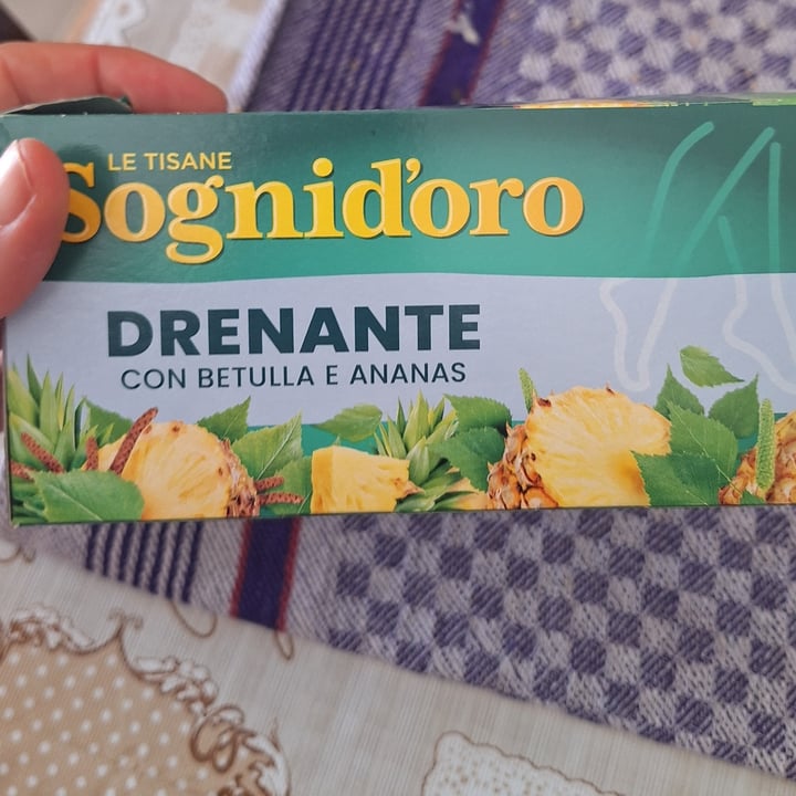 photo of Sognid'oro Tisana drenante con betulla e ananas shared by @lorychan78 on  15 Mar 2024 - review