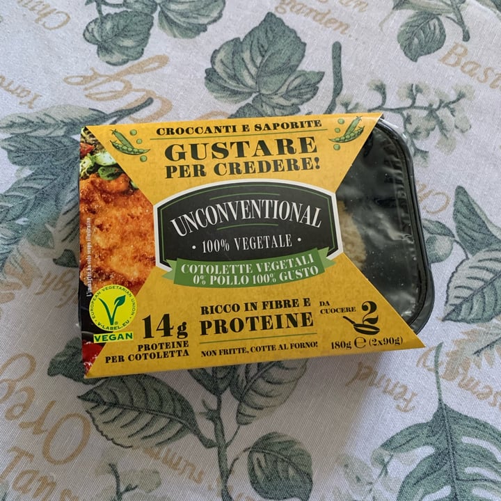 photo of Unconventional Cotolette Vegetali 0% Pollo 100% Gusto shared by @calogero on  12 Oct 2023 - review