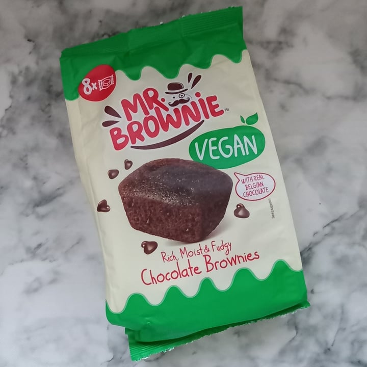 photo of Mr. Brownie Chocolate Brownies Vegan shared by @animalsvoices on  03 Nov 2023 - review