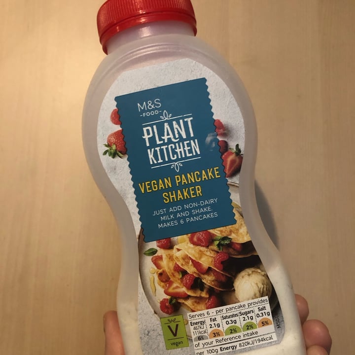 photo of Plant Kitchen (M&S) Pancake Shaker Mix shared by @cloudnineberry on  13 Feb 2024 - review