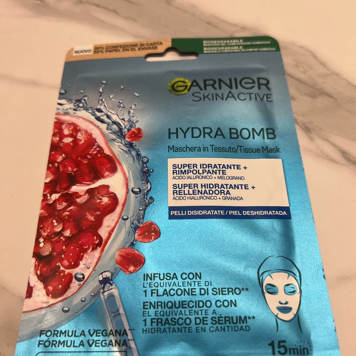 photo of Garnier Maschera Viso HYDRA BOMB shared by @indigin on  22 Aug 2023 - review