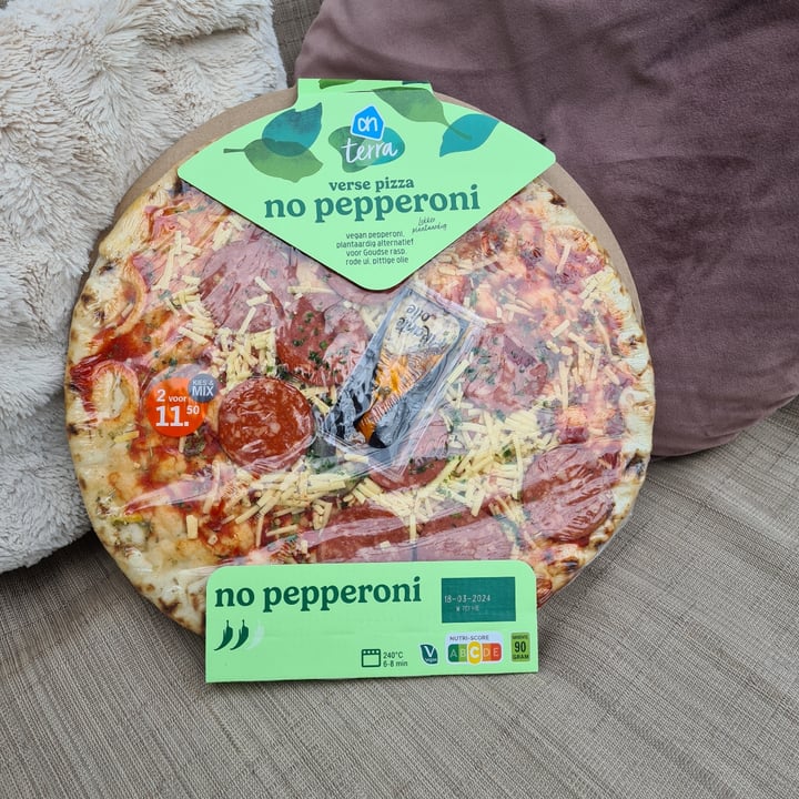 photo of Albert Heijn terra verse pizza no pepperoni shared by @ishara- on  21 Mar 2024 - review