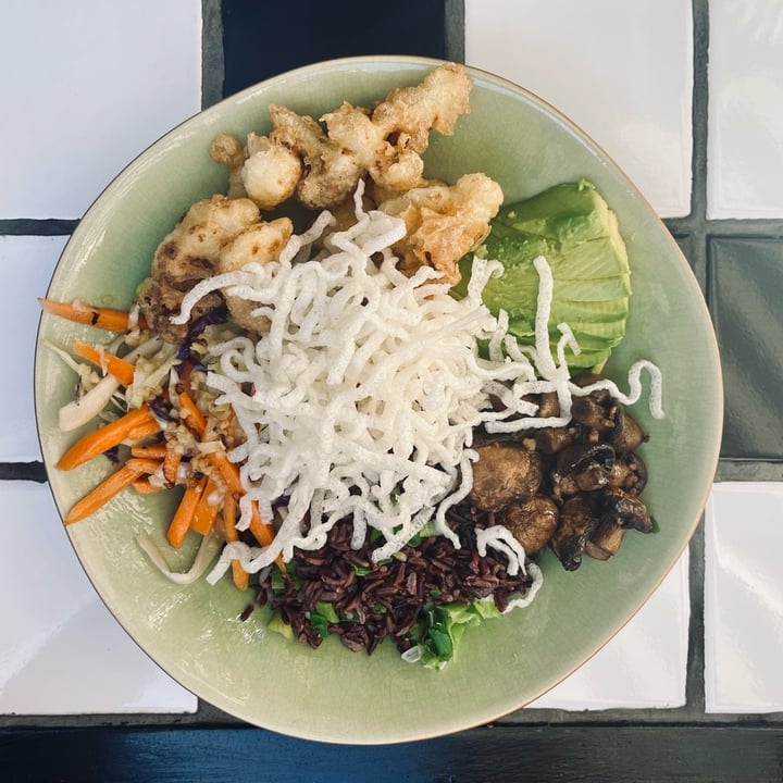 photo of Olive Terrace Bistro Tempura Cauliflower And Mushroom Bowl shared by @bohemiansky on  27 Aug 2023 - review