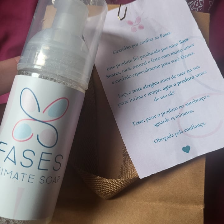 photo of Fases intimate soap shared by @c1ntia on  16 Sep 2024 - review