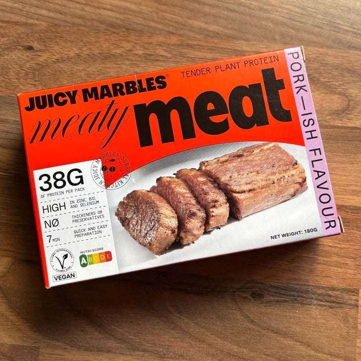photo of Juicy Marbles Meaty Meat - Pork-ish shared by @jakeastonfta on  18 May 2025 - review