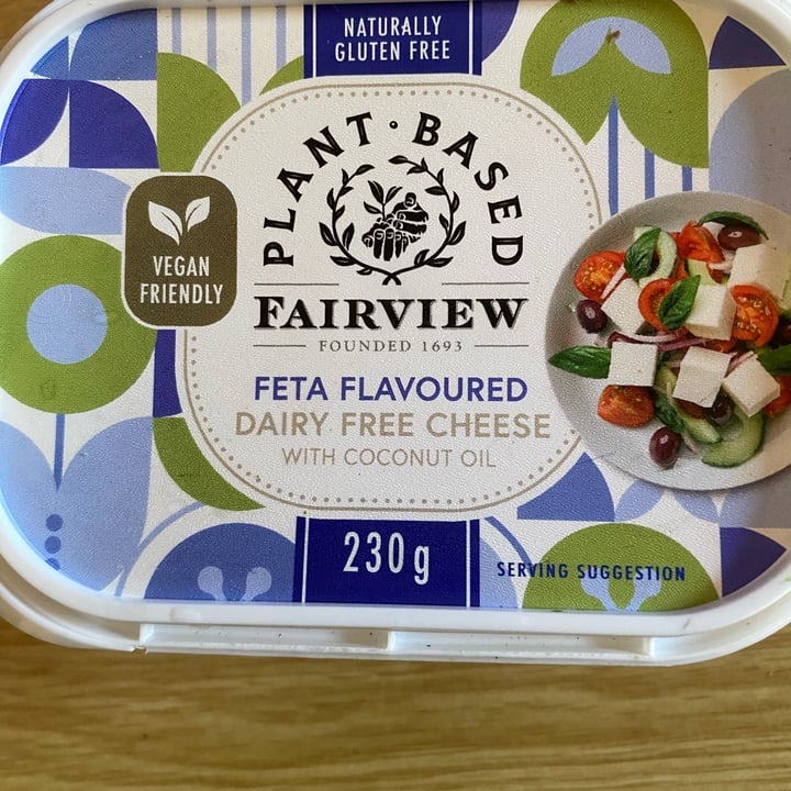 photo of Fairview Dairy Free Feta Flavoured Cheese shared by @lindybeukes60 on  04 Mar 2024 - review