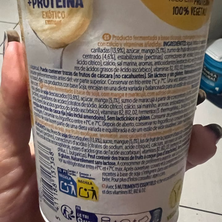 photo of Alpro Skyr Style +Proteína Exótico Mango Maracuyá shared by @deboramora on  02 Oct 2025 - review