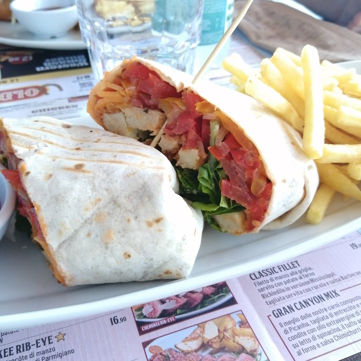 Old Wild West Italy Zero Chicken Wrap Review abillion