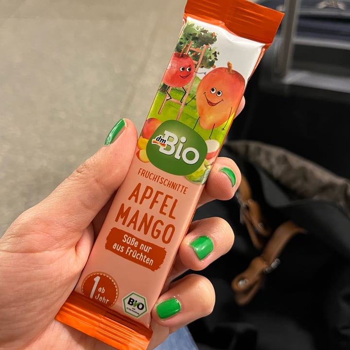 photo of dmBio Mango Apfel fruchtschnitte shared by @tipsyballoons on  21 Sep 2023 - review