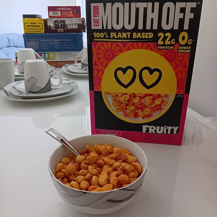 photo of Eat your mouth off Fruity protein cereal shared by @lliguerpr96 on  04 Aug 2024 - review