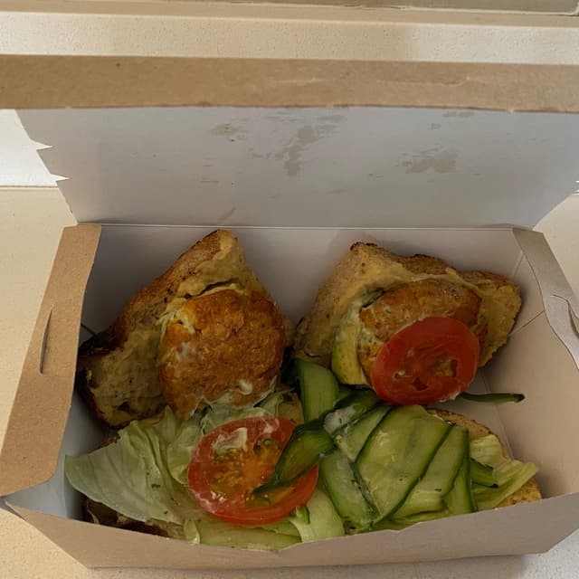 Photo of the dish “Falafel And Salad Sandwich”