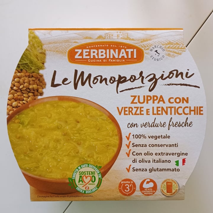 photo of Zerbinati Zuppa con Verze e Lenticchie shared by @3ric4 on  25 Feb 2024 - review