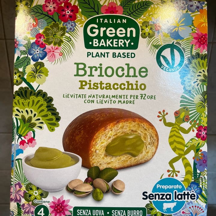 photo of italian green bakery Brioche Al Pistacchio shared by @aldoveg on  16 Oct 2024 - review