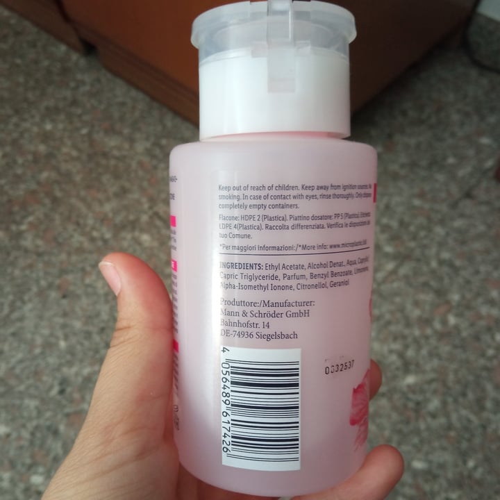 photo of Cien Solvente per smalto unghie shared by @aangi on  21 Sep 2024 - review