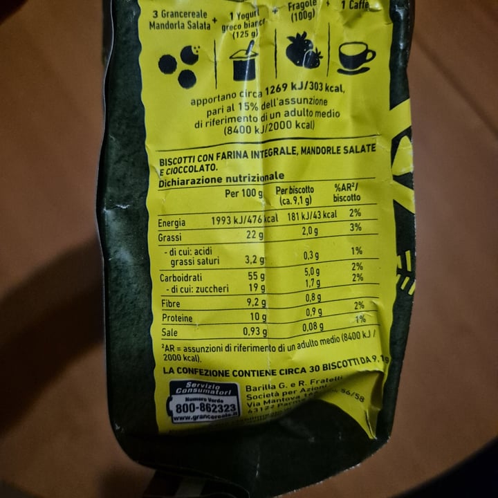 photo of Gran Cereale Gran Cereale mandorla salata shared by @tomma97 on  07 May 2025 - review