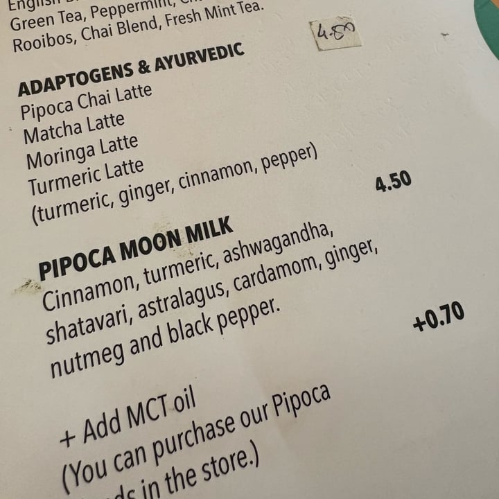 photo of Pipoca Vegan Pipoca moon milk shared by @fxk on  30 Sep 2025 - review