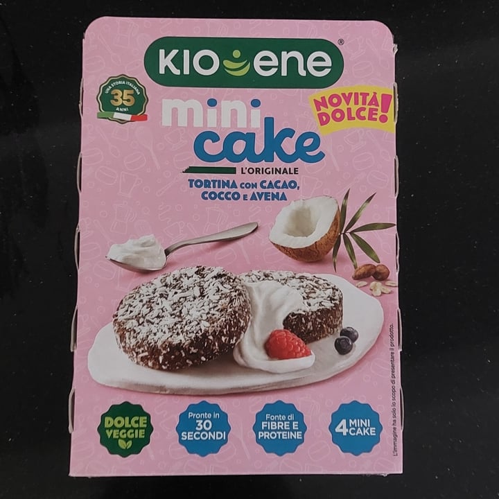 photo of Kioene Mini Cake Tortina con Cacao, Cocco e Avena shared by @gemmaviva on  18 Aug 2023 - review