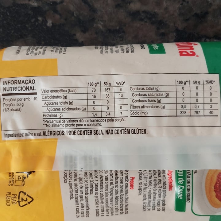 photo of Quaker Polentina shared by @jcasati on  07 Oct 2025 - review