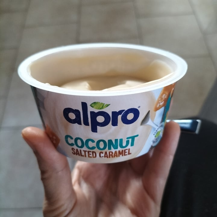 photo of Alpro Yogurt Coconut Salted Caramel shared by @stefaniaor on  17 May 2024 - review