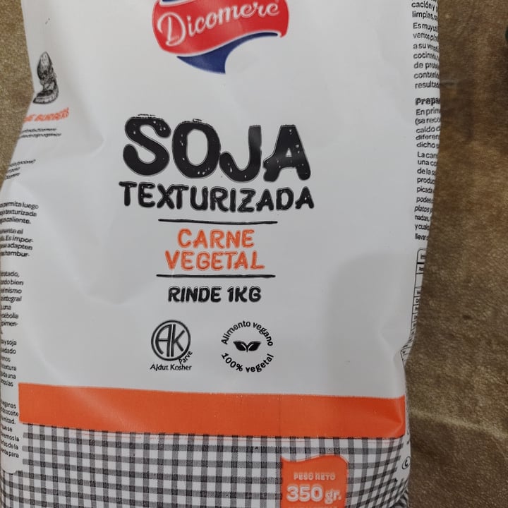 photo of Dicomere Soja texturizada Carne Vegetal shared by @carlamagno on  22 Oct 2023 - review