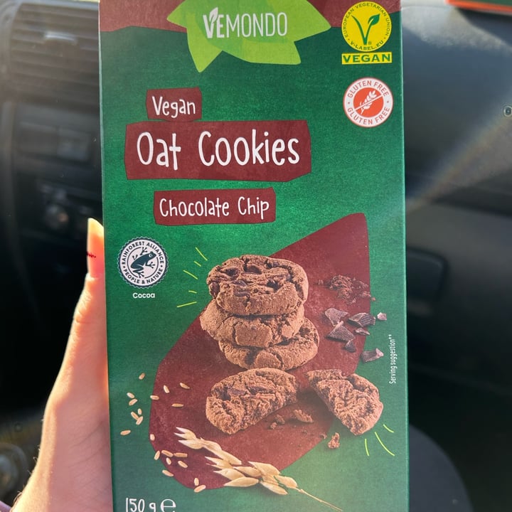 photo of Vemondo vegan oat cookies chocolate shared by @estelapolar on  30 Jan 2024 - review