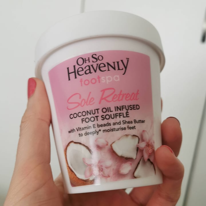 photo of Oh So Heavenly Sole Retreat Coconut Oil Infused Foot Soufflé shared by @viiathevegan on  28 Apr 2024 - review