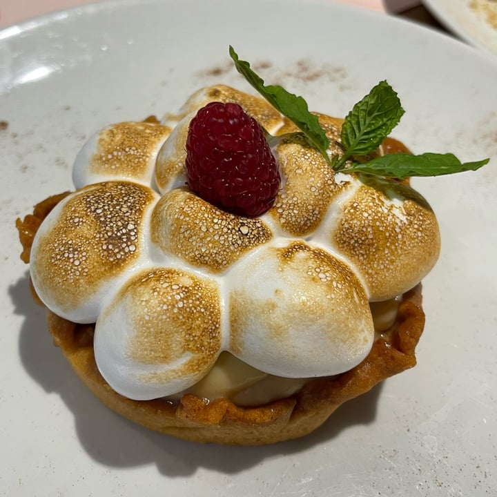 photo of Restaurante Baobab S.L. vegan lemon pie shared by @ro-ngodrup-dorje on  03 Mar 2024 - review