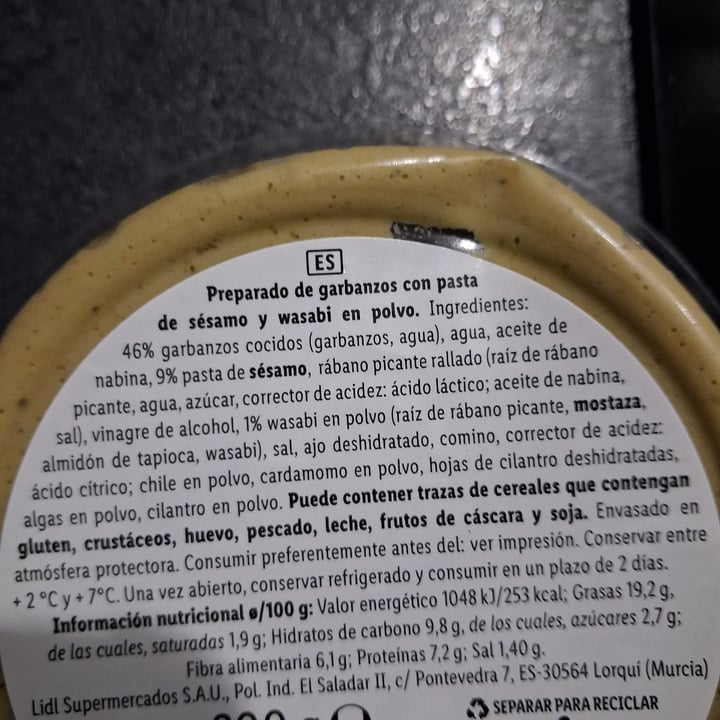 photo of VitAsia Hummus wasabi shared by @danielgl on  13 Oct 2025 - review